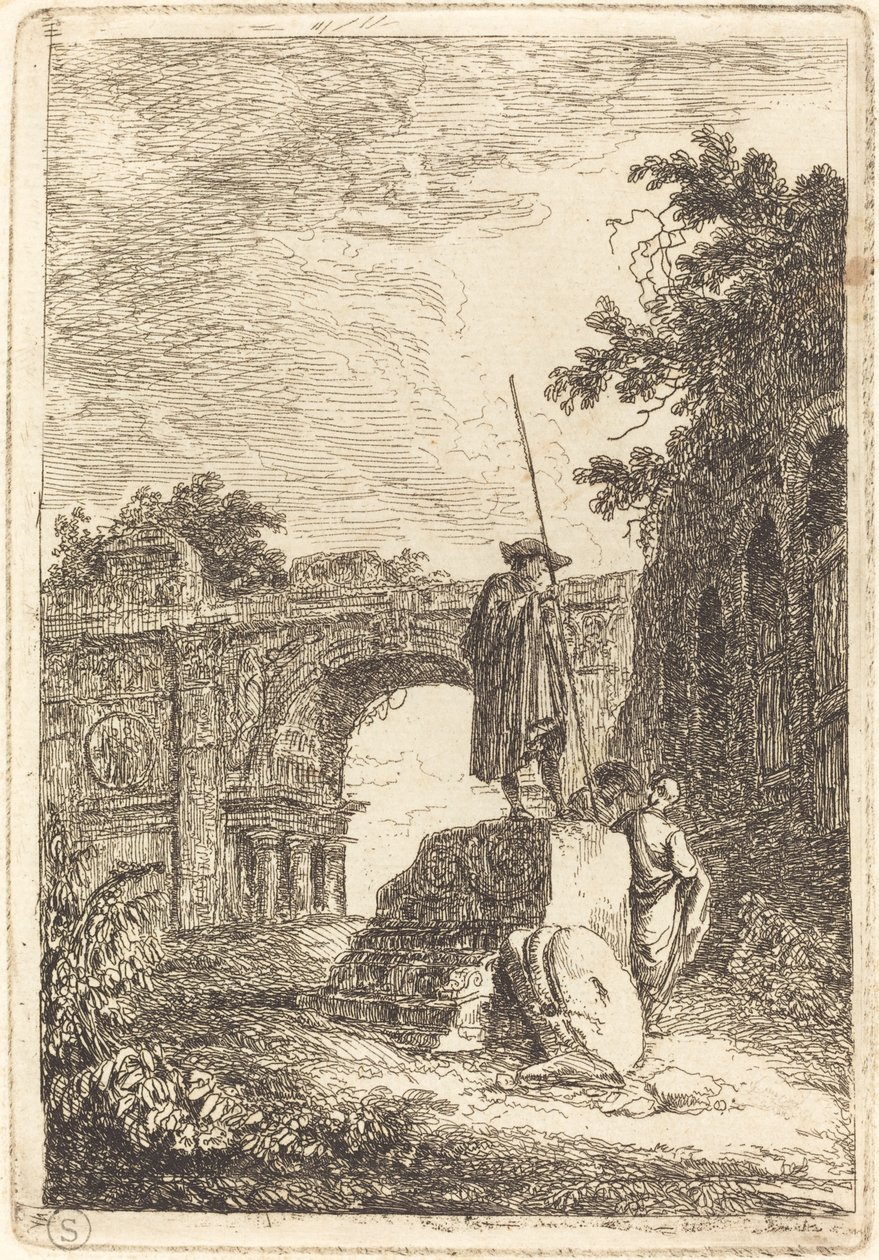 O Arco do Triunfo de Hubert Robert