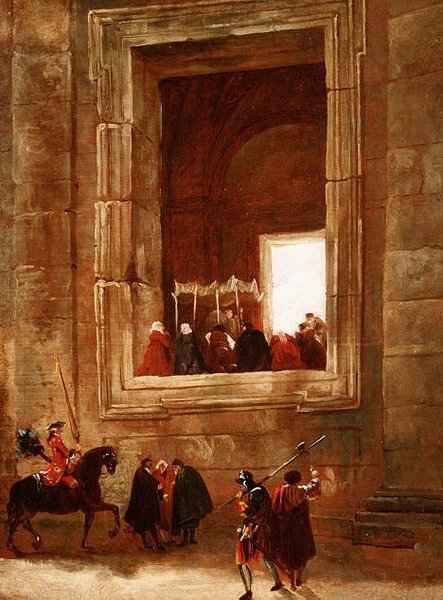 O Vaticano, Roma de Hubert Robert