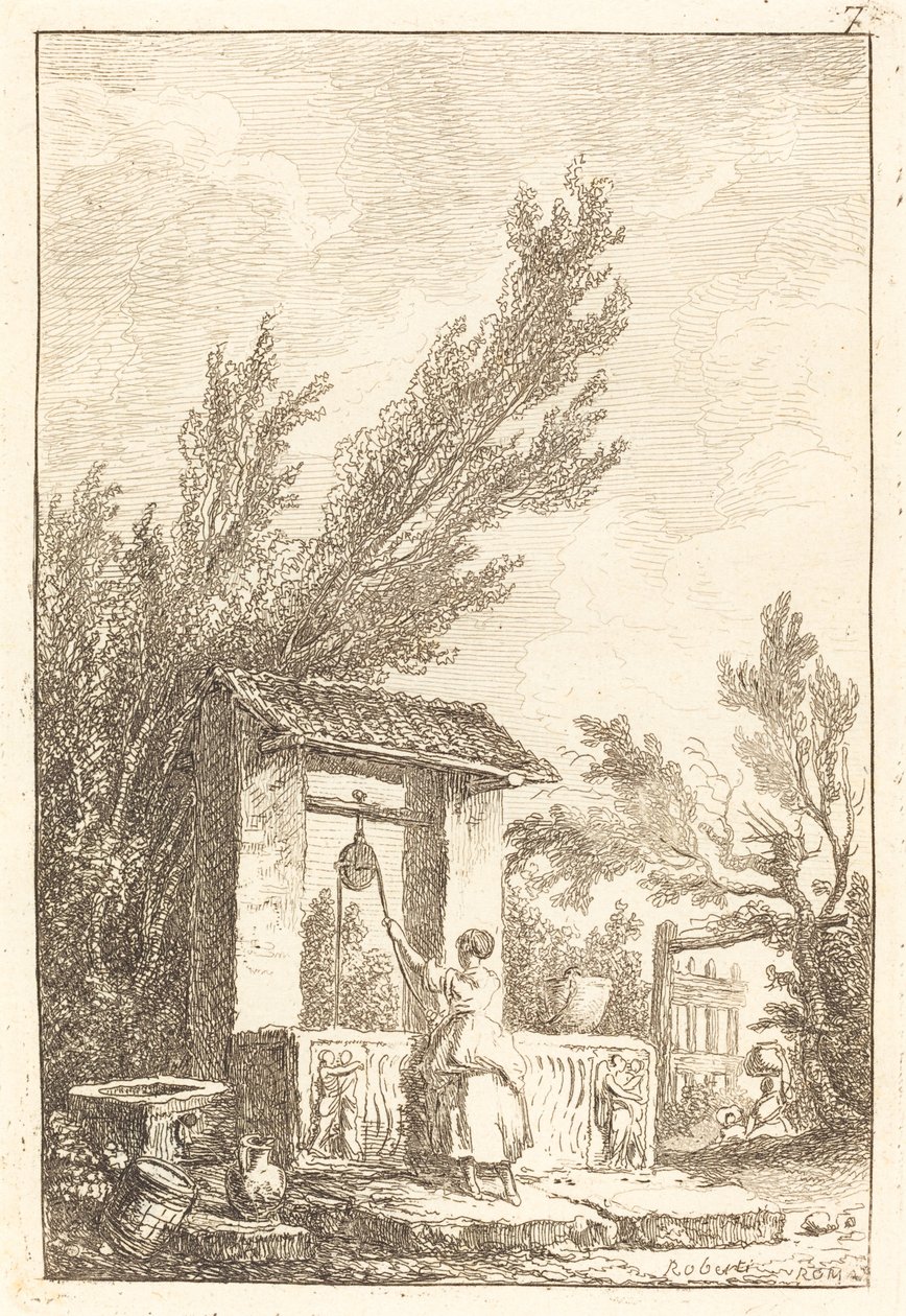 O poço de Hubert Robert