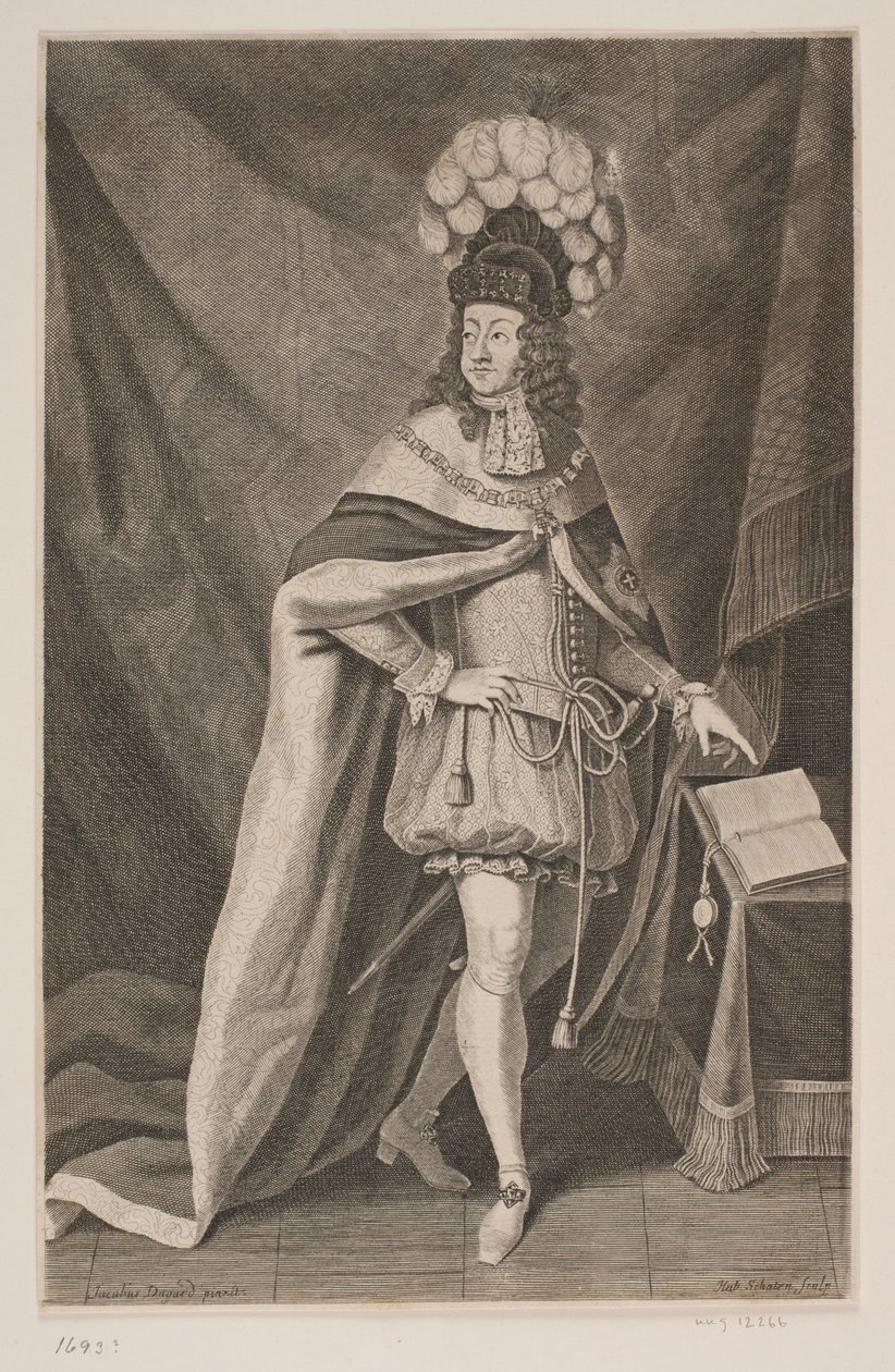 Kong Christian V de Hubert Schaten