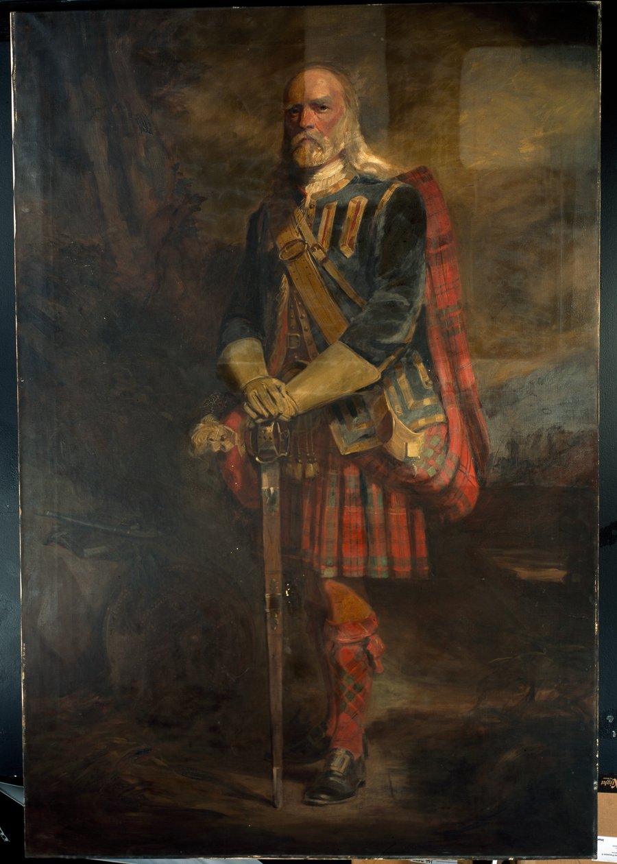 John Gordon de Glenbucket de Hubert von (studio of) Herkomer