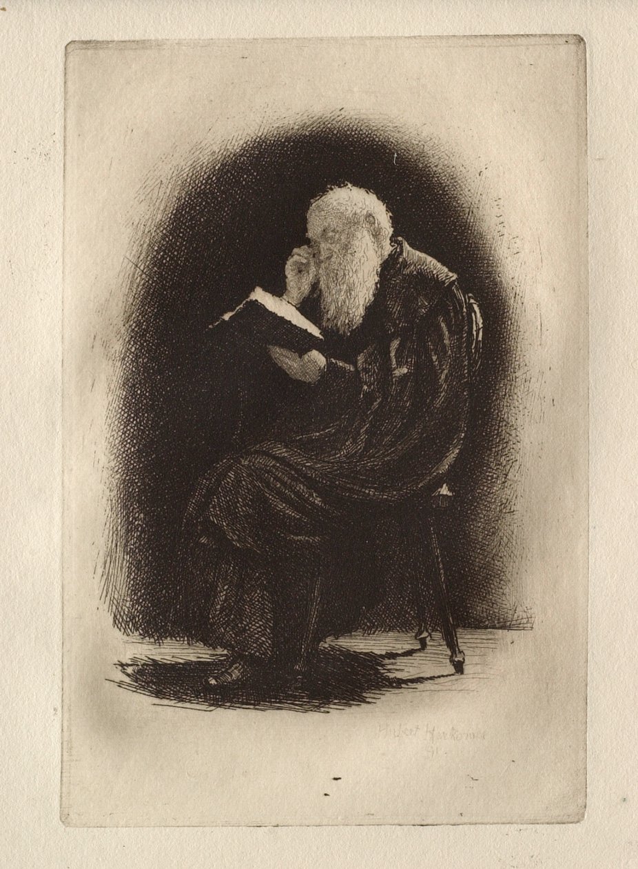 Estudo de uma cartuxa de Hubert von Herkomer