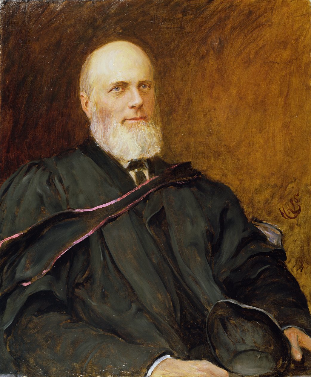 Alfred Robinson, Ecónomo do Novo Colégio (óleo sobre tela) de Hubert von Herkomer