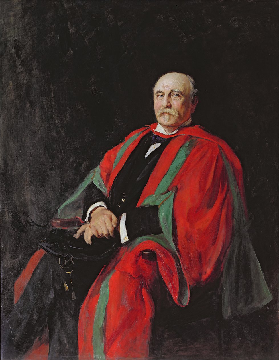 Coronel TW Harding (óleo sobre tela) de Hubert von Herkomer