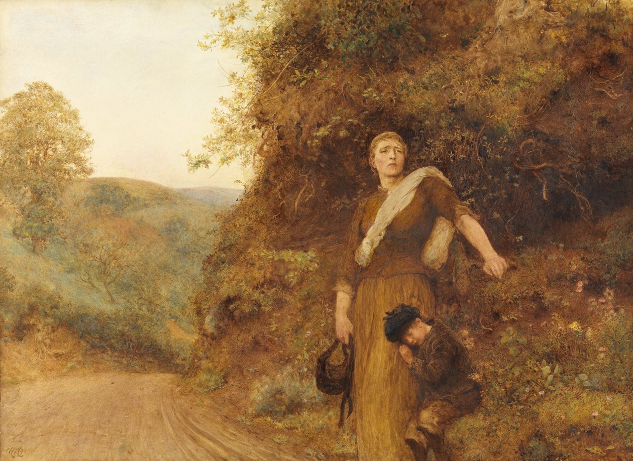 Hagar, 1892 de Hubert von Herkomer