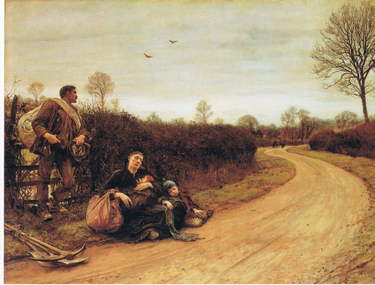 Tempos difíceis de Hubert von Herkomer