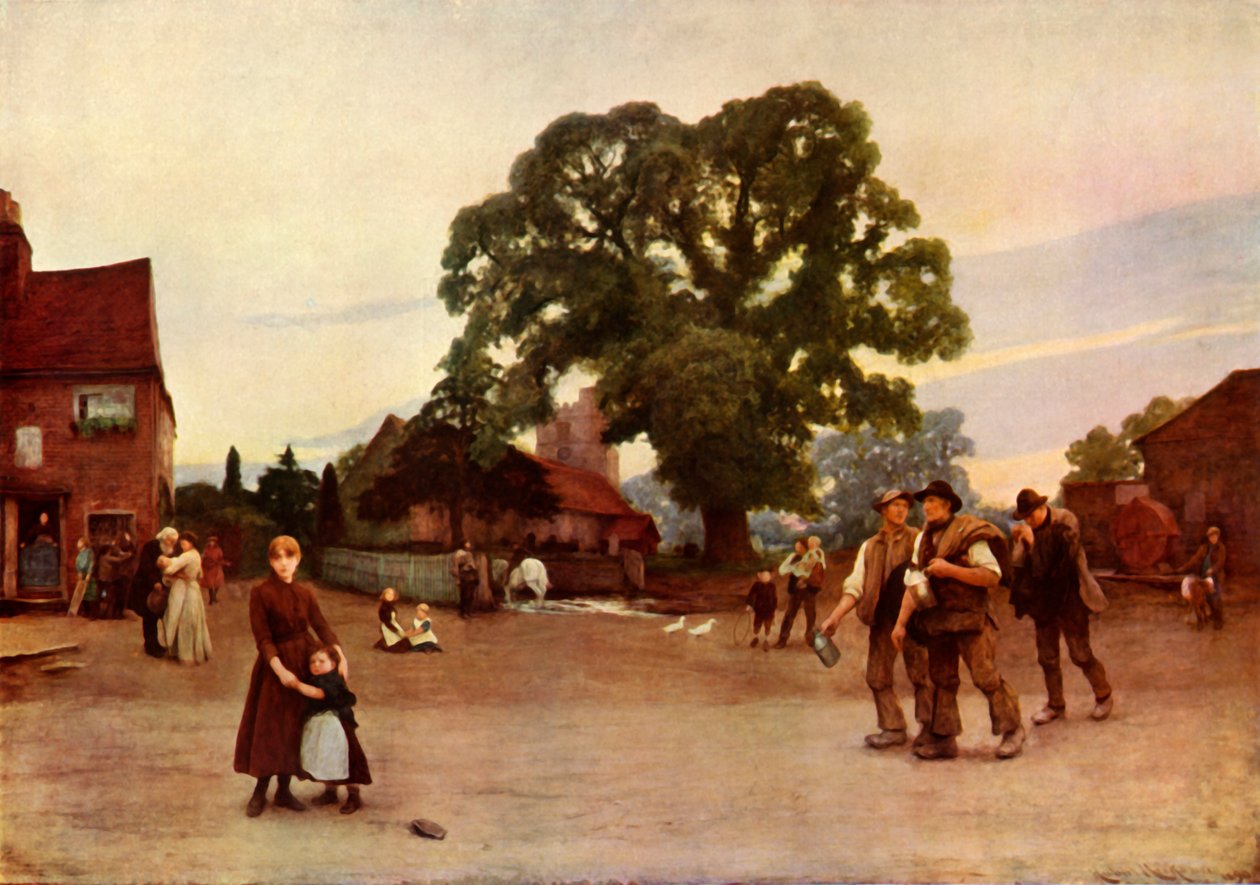 Nossa Vila, c1890, 1936. de Hubert von Herkomer