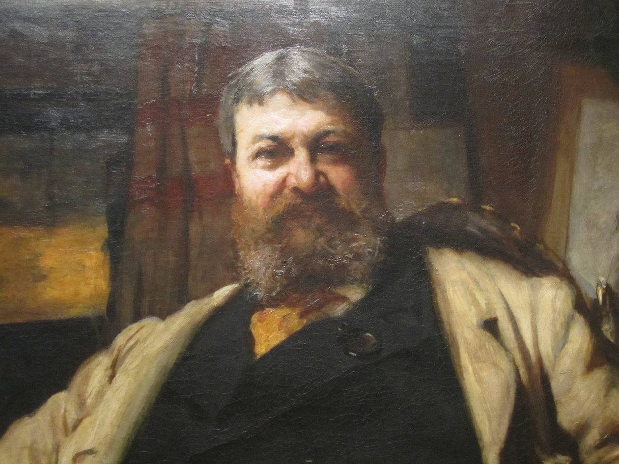 Retrato de Henry Hobson Richardson , arquitecto de Hubert von Herkomer