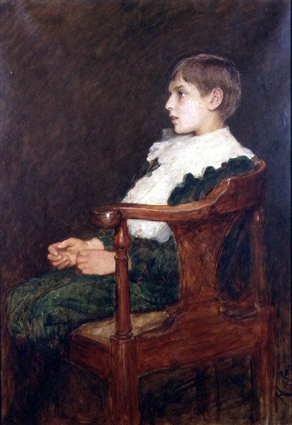 Retrato do Filho do Artista Lorenz de Hubert von Herkomer