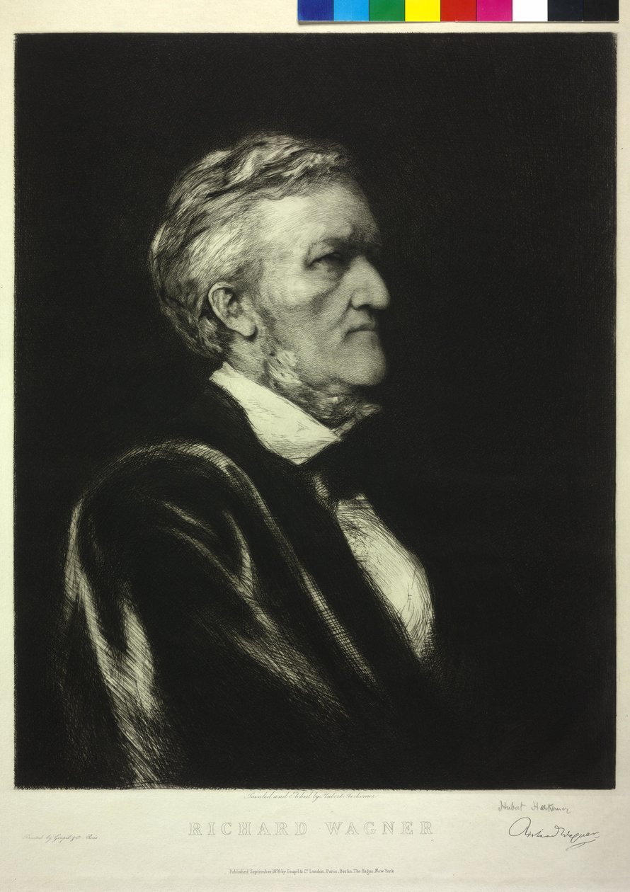 Richard Wagner de Hubert von Herkomer