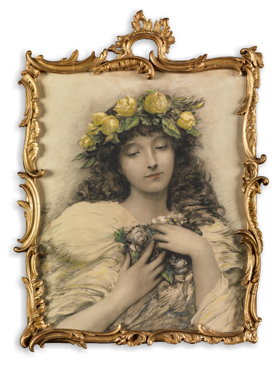 Rosas (gravura) de Hubert von Herkomer