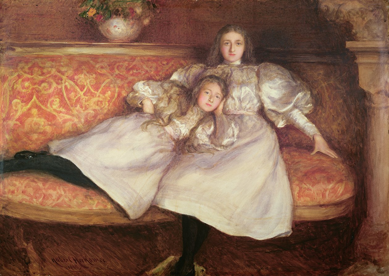 As Filhas do Barão de Erlanger de Hubert von Herkomer