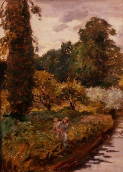 Vigilância de Barcaças de Hubert von Herkomer