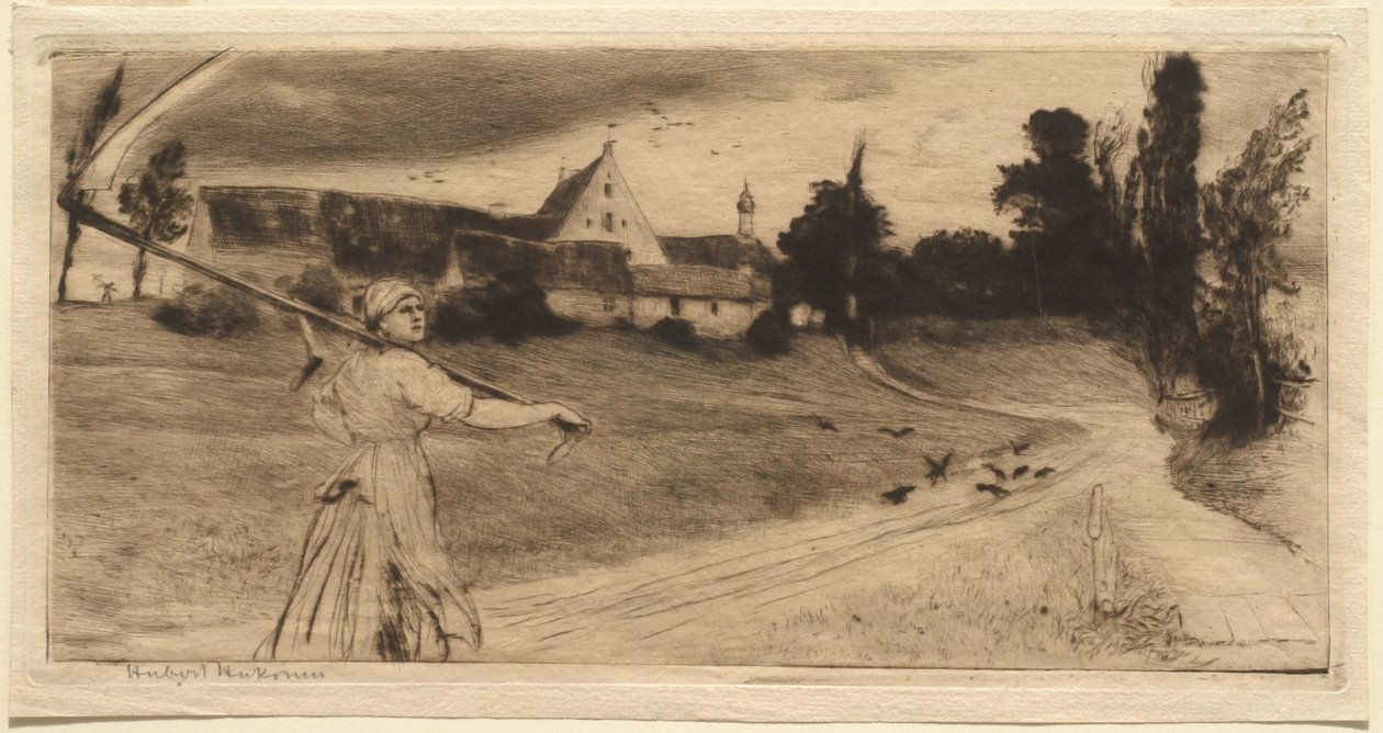 Tempo tempestuoso de Hubert von Herkomer