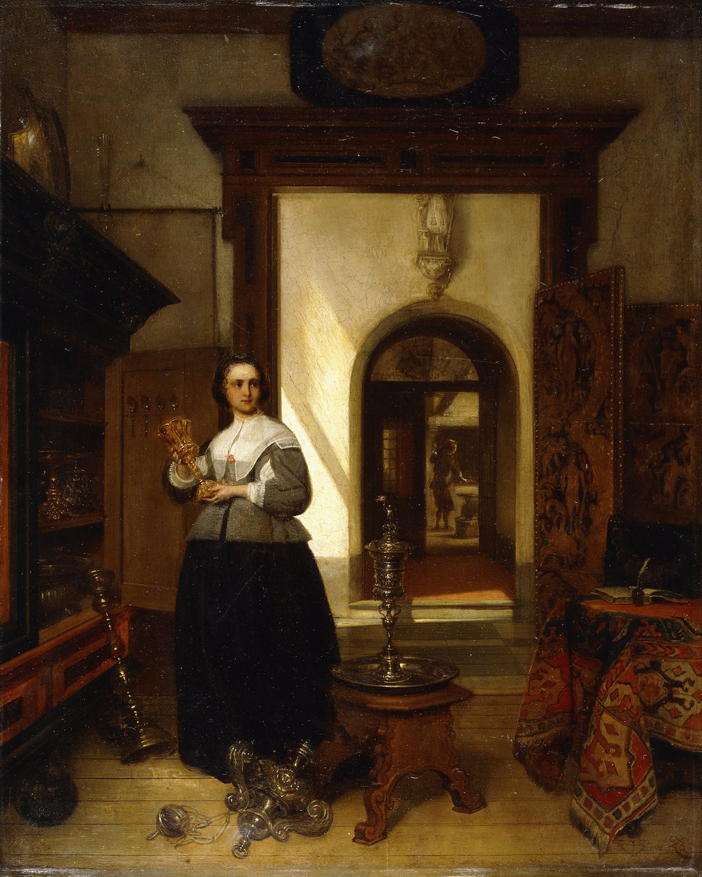 O Inventário, 1864 de Hubertus van Hove