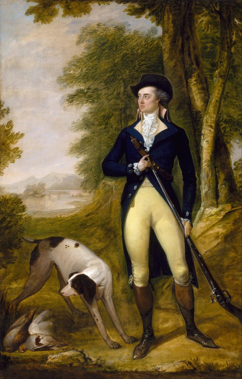 Retrato de um cavalheiro de Hugh Douglas Hamilton