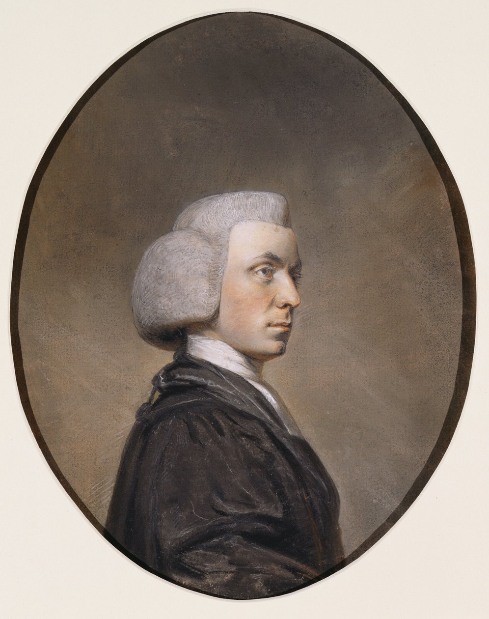 Revd. Philip Wodehouse, de 1790 (pastel, giz e grafite sobre papel) de Hugh Douglas Hamilton