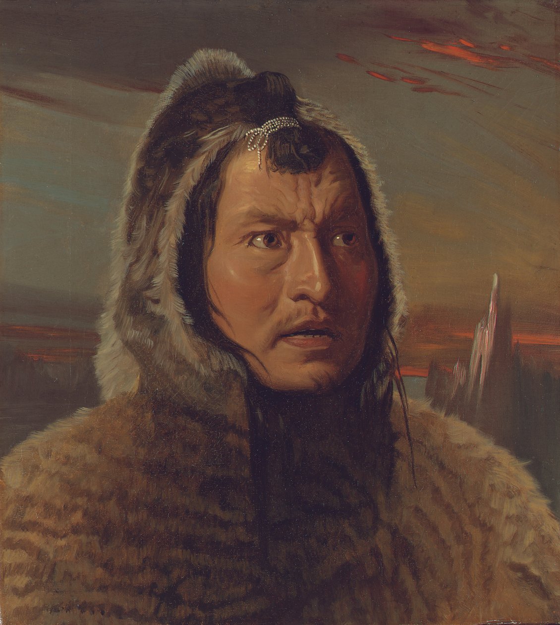 Retrato de um esquimó de Hugh Collins