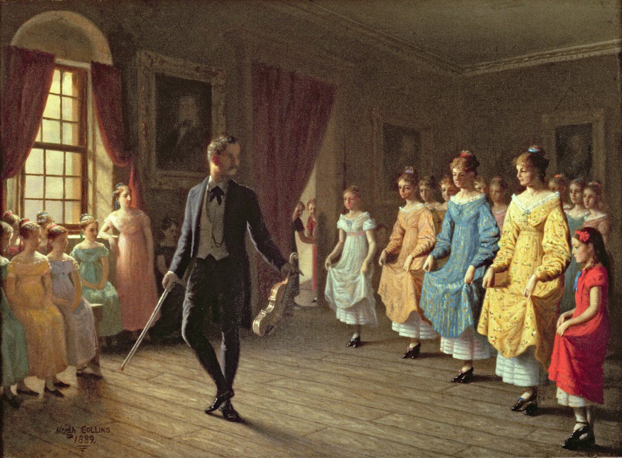 A lição de dança de Hugh Collins