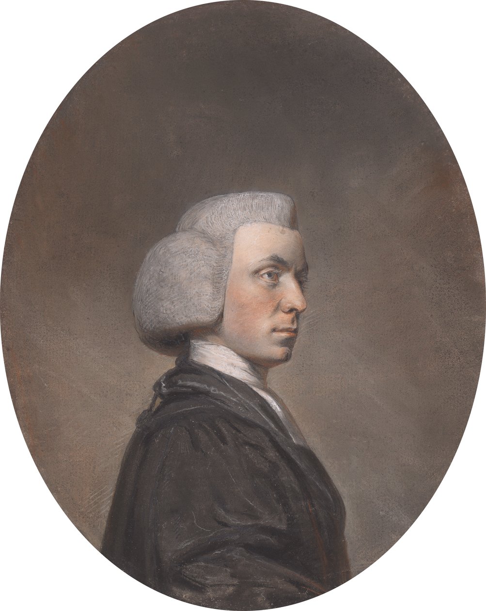 Retrato de um Divino de Hugh Douglas Hamilton
