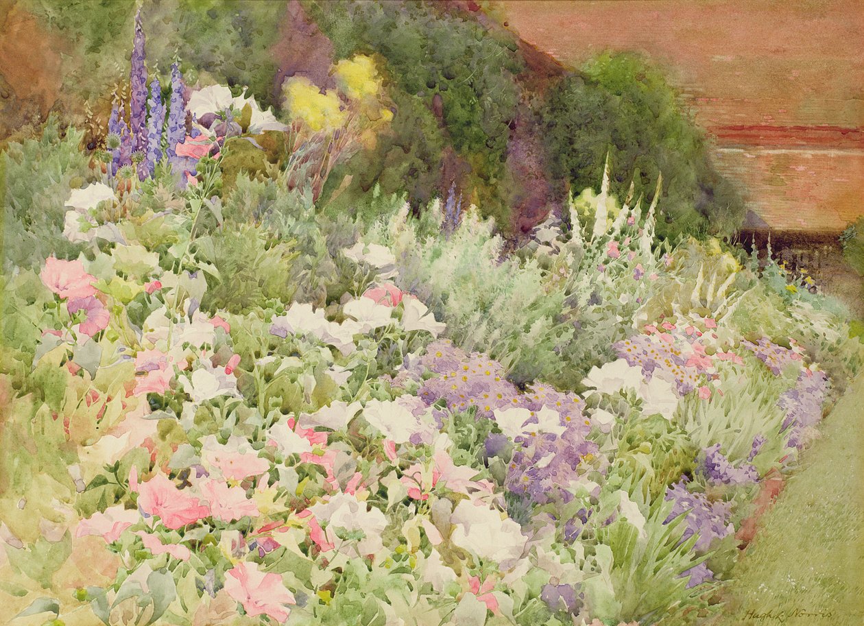 Uma fronteira herbácea de Hugh L. Norris