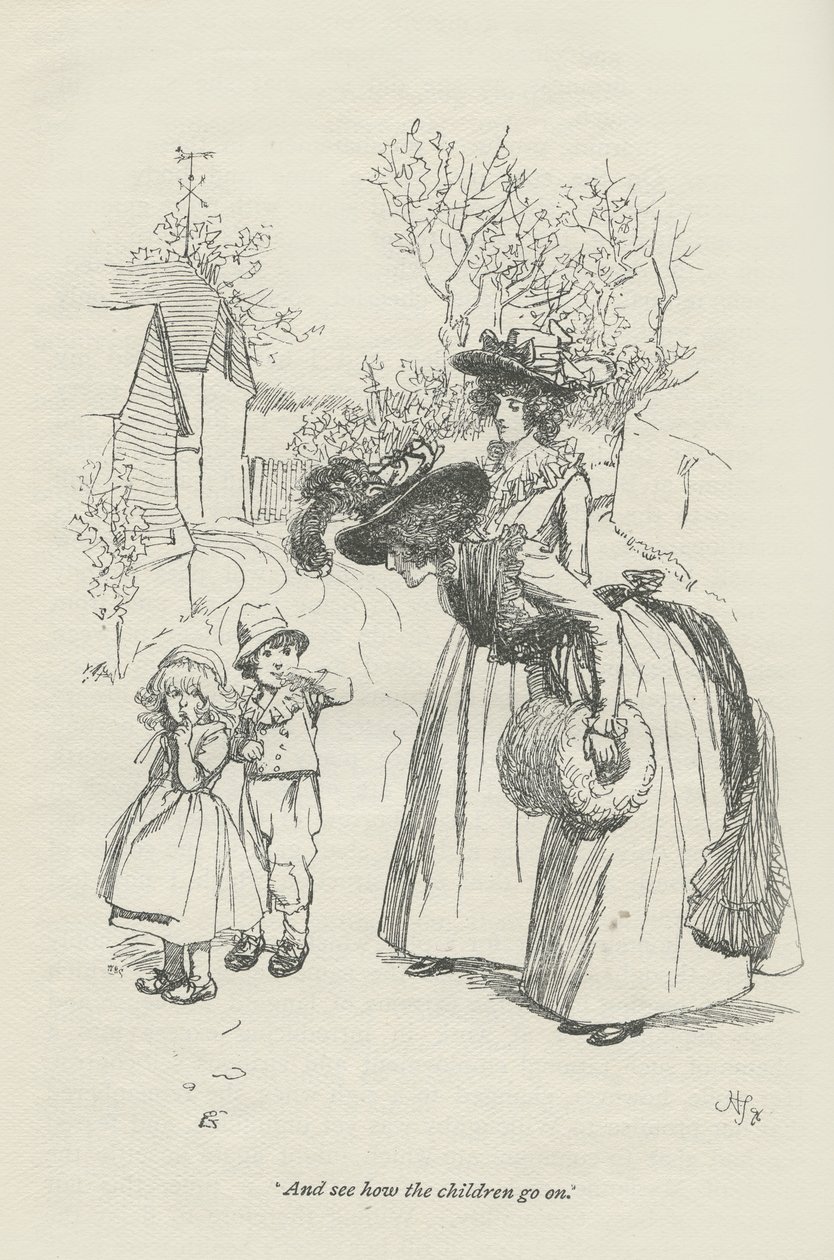E veja como as crianças continuam, 1896 de Hugh Thomson