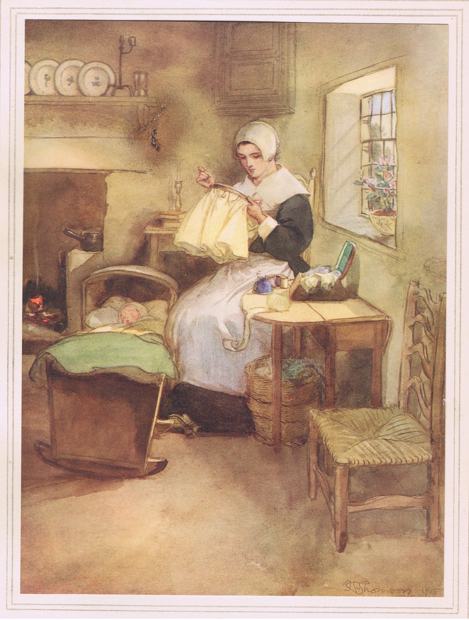 Hester e sua agulha de Hugh Thomson