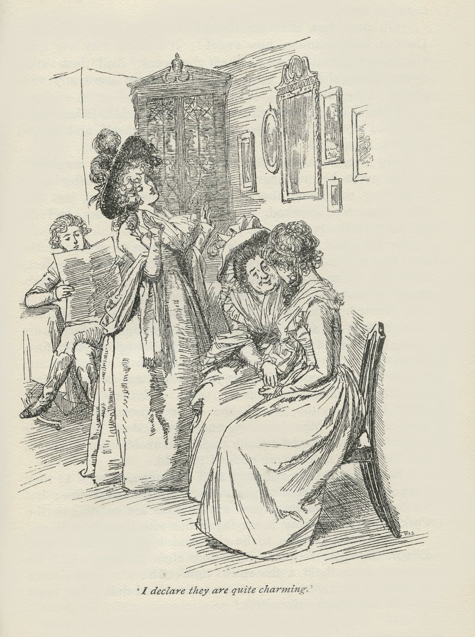 Eu declaro que eles são bem charmosos, 1896 de Hugh Thomson