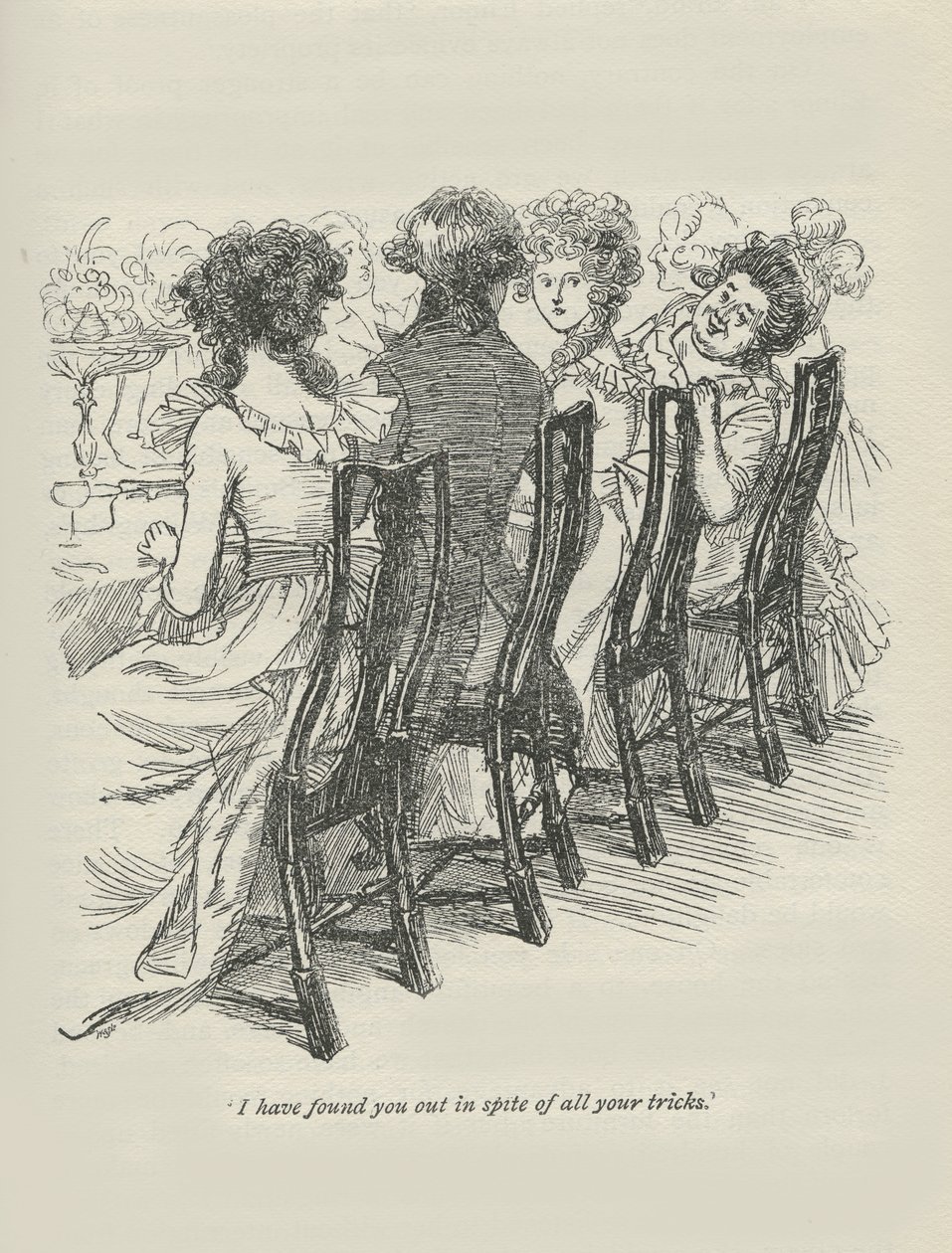 Eu te encontrei apesar de todos os seus truques, 1896 de Hugh Thomson