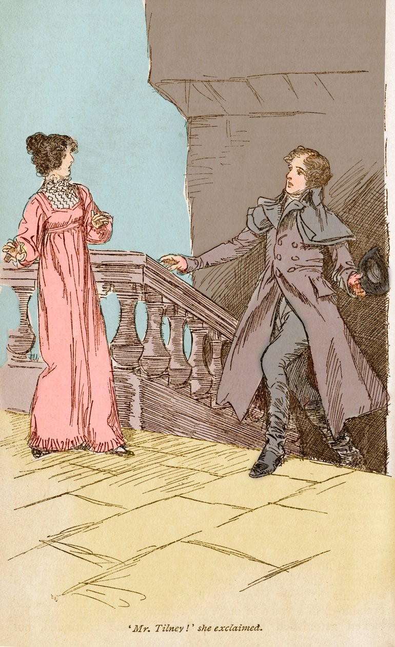 Abadia de Jane Austen Northanger de Hugh Thomson
