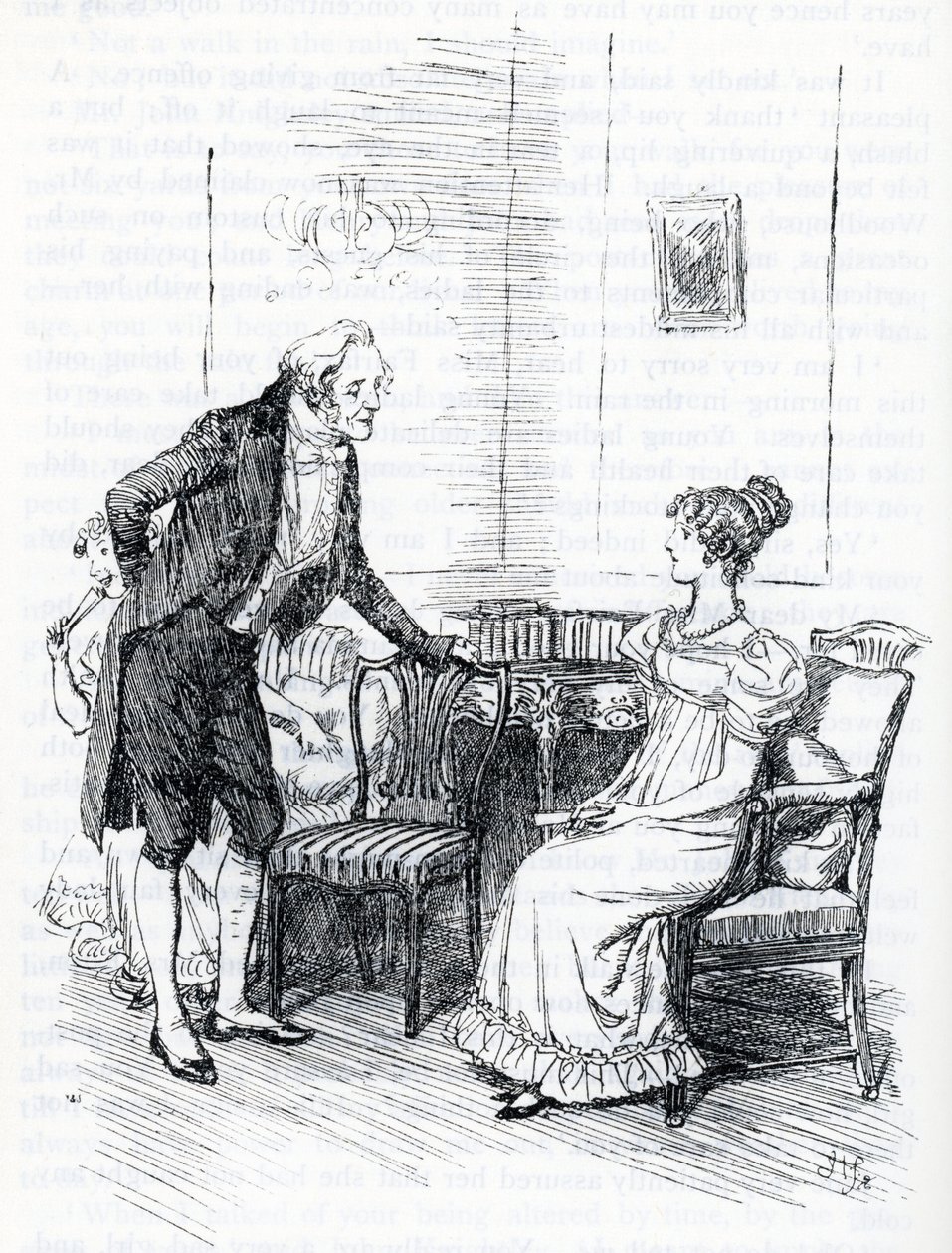 "Jane fairfax" (ilustração) de Hugh Thomson
