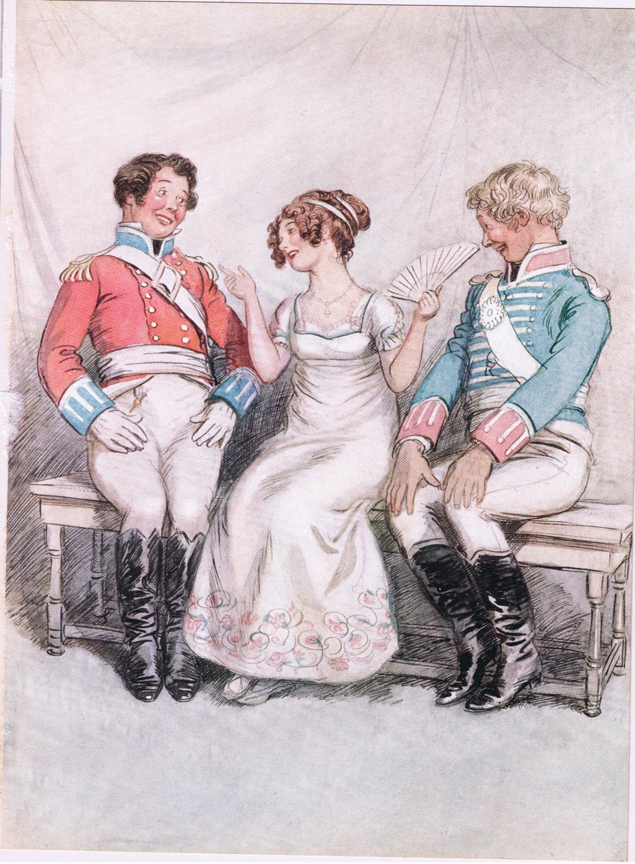 Phoebe: "Assim que você vê uma senhora com um nariz bonito não pode deixar de dizer que a adora". (litho) de Hugh Thomson