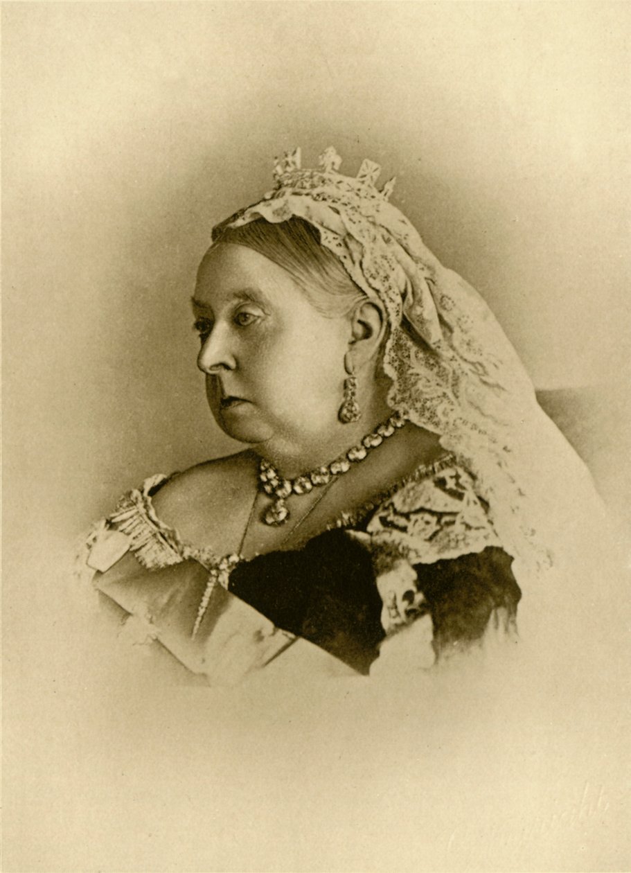 Rainha Vitória, c1894, 1901. de Hughes and Mullins