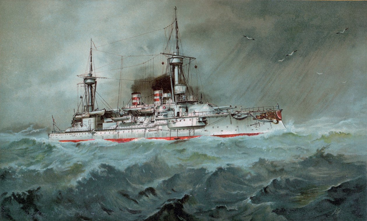 SM ship Wörth de Hugo Graf