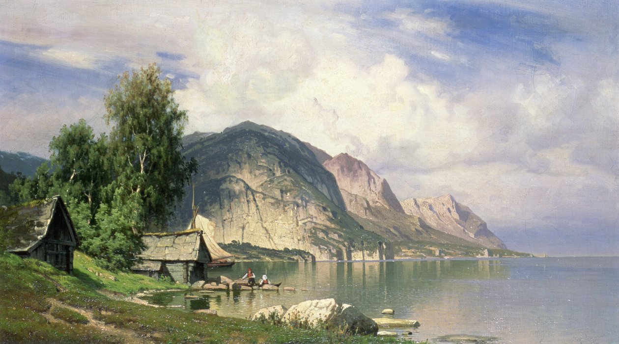 Fiorde norueguês de Hugo Knorr