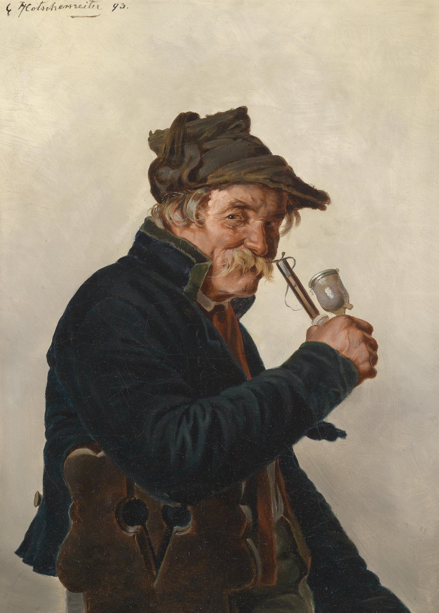 O fumante de cachimbo de Hugo Kotschenreiter