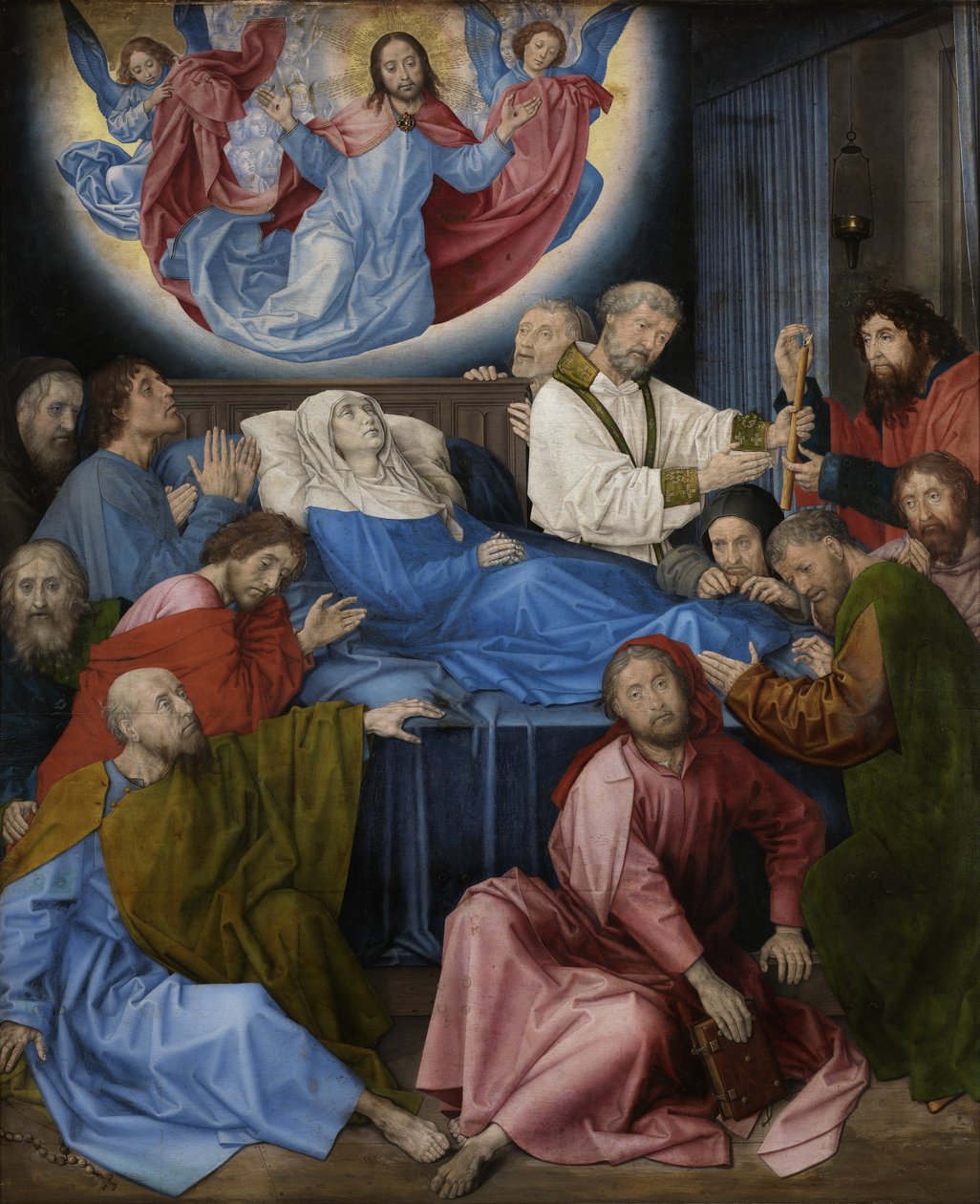 Morte da Virgem de Hugo van der Goes