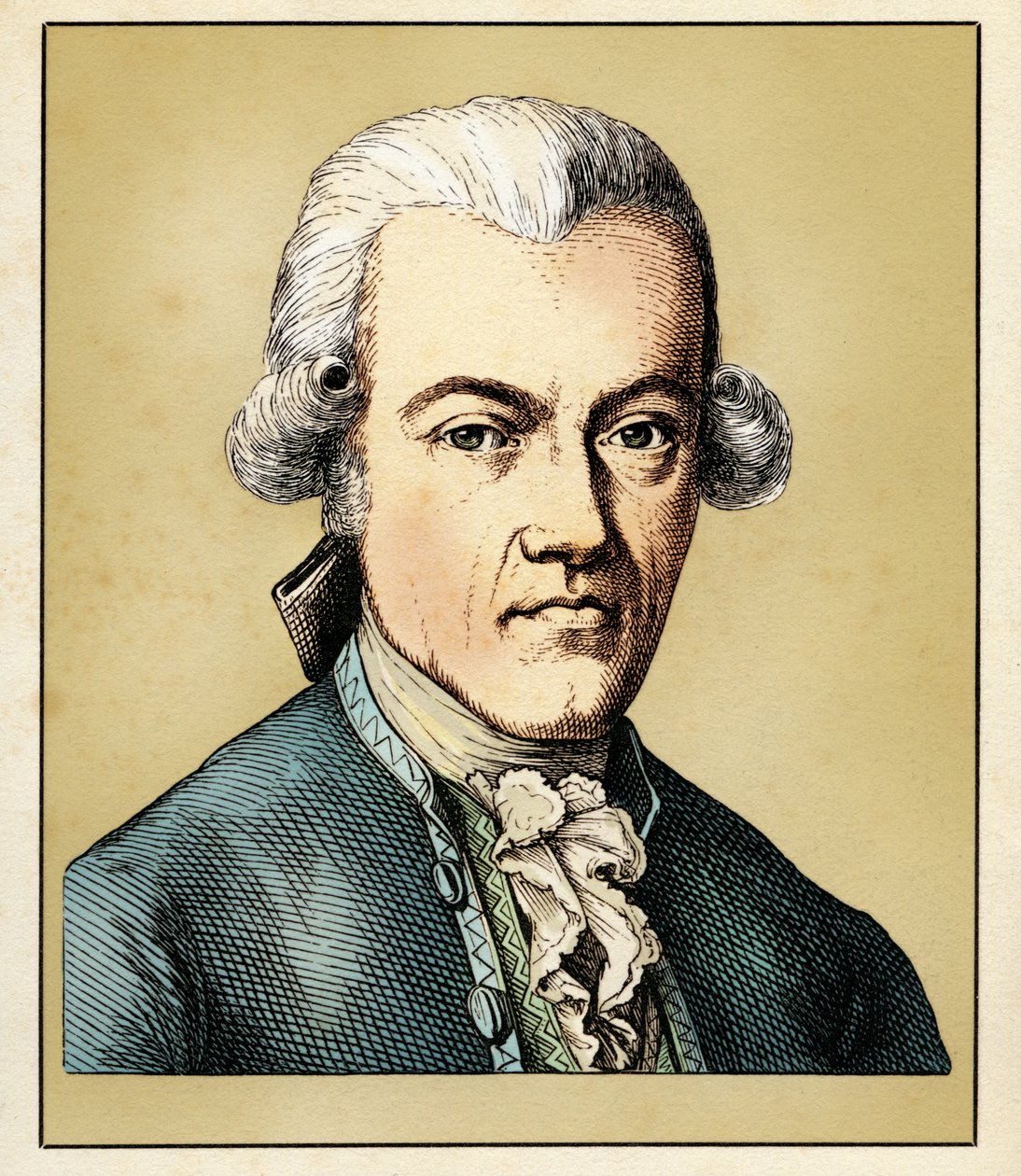 Agosto Ludwig von SCHLOZER (5 luglio 1735- 9 settembre 1809) de Hugo Bürkner