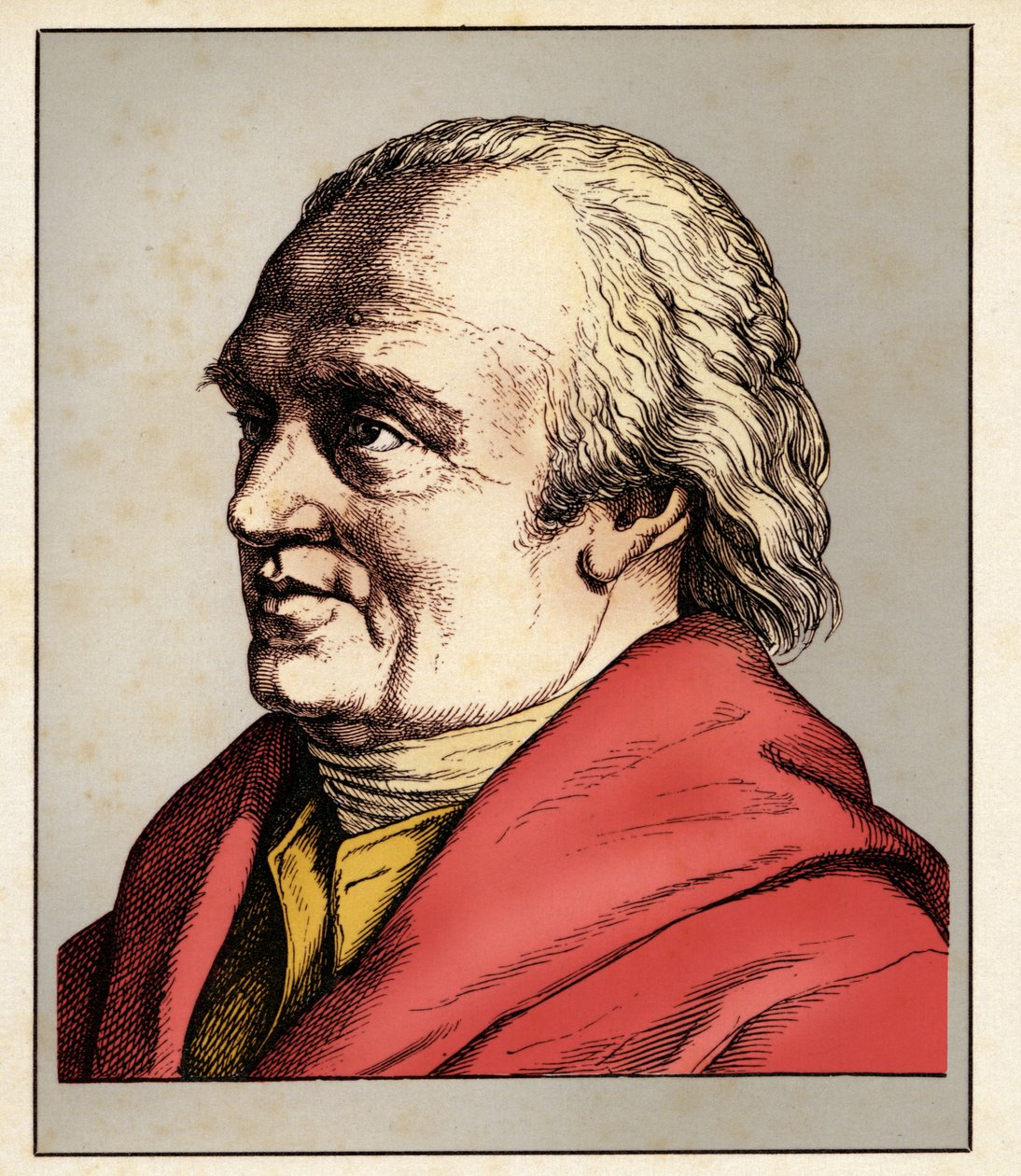 Frederick William HERSCHEL (15 novembre 1738-25 agosto 1822) 1854 (gravura) de Hugo Bürkner
