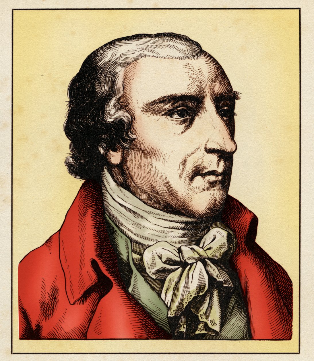 Joachim Heinrich CAMPE (29 de Junho 1746-22 de Outubro de 1818) 1854 (gravura) de Hugo Bürkner
