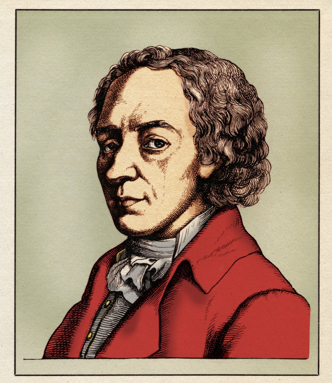 Johann Elert BODE (19 de Janeiro de 1747-23 de Novembro de 1826) de Hugo Bürkner