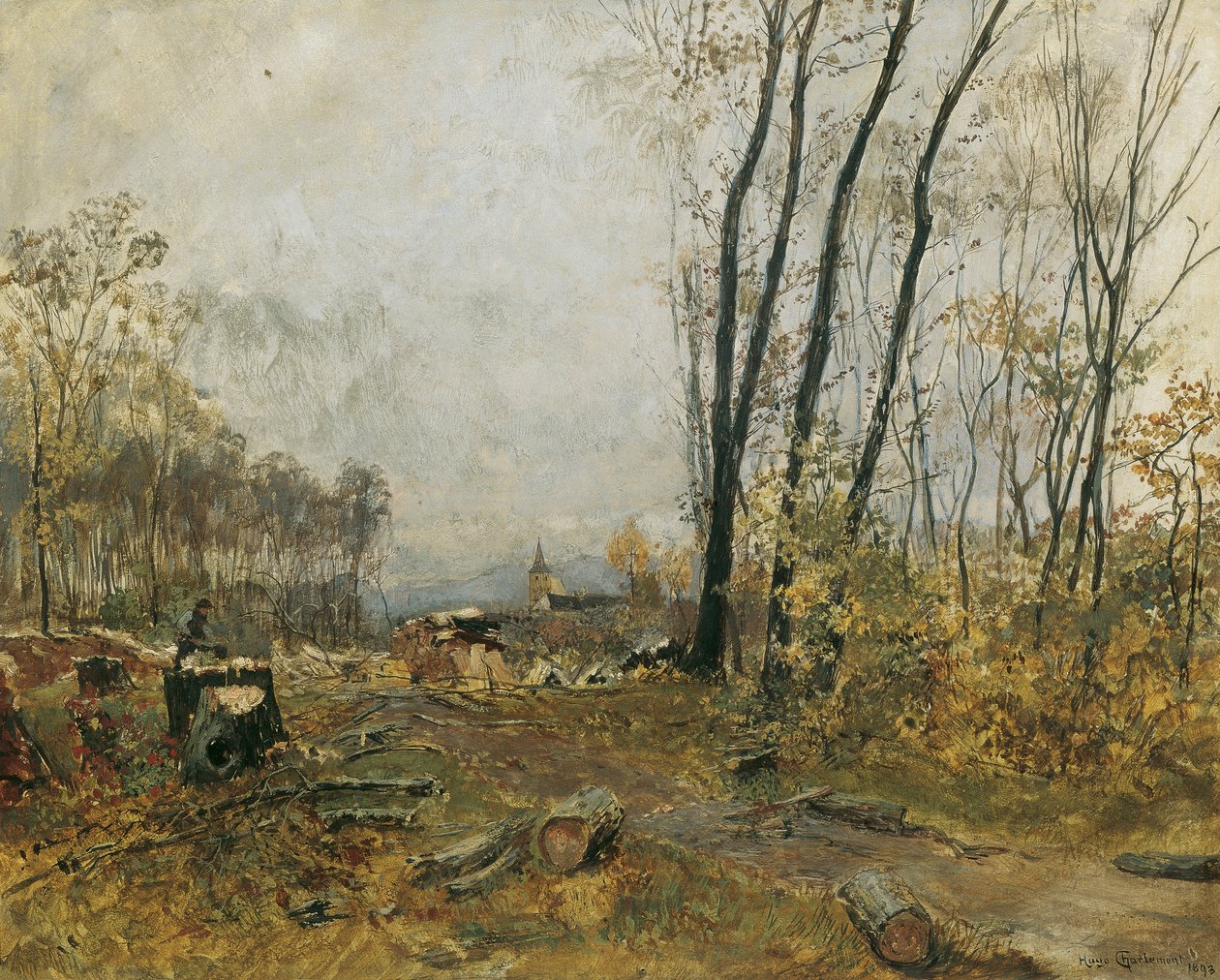 Au perto de Klosterneuburg de Hugo Charlemont