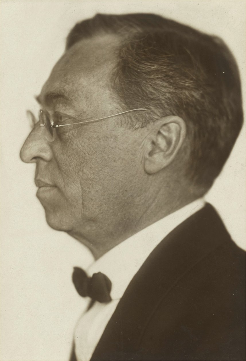 Retrato do artista Wassily Kandinsky 1866-1944, 1925. de Hugo Erfurth