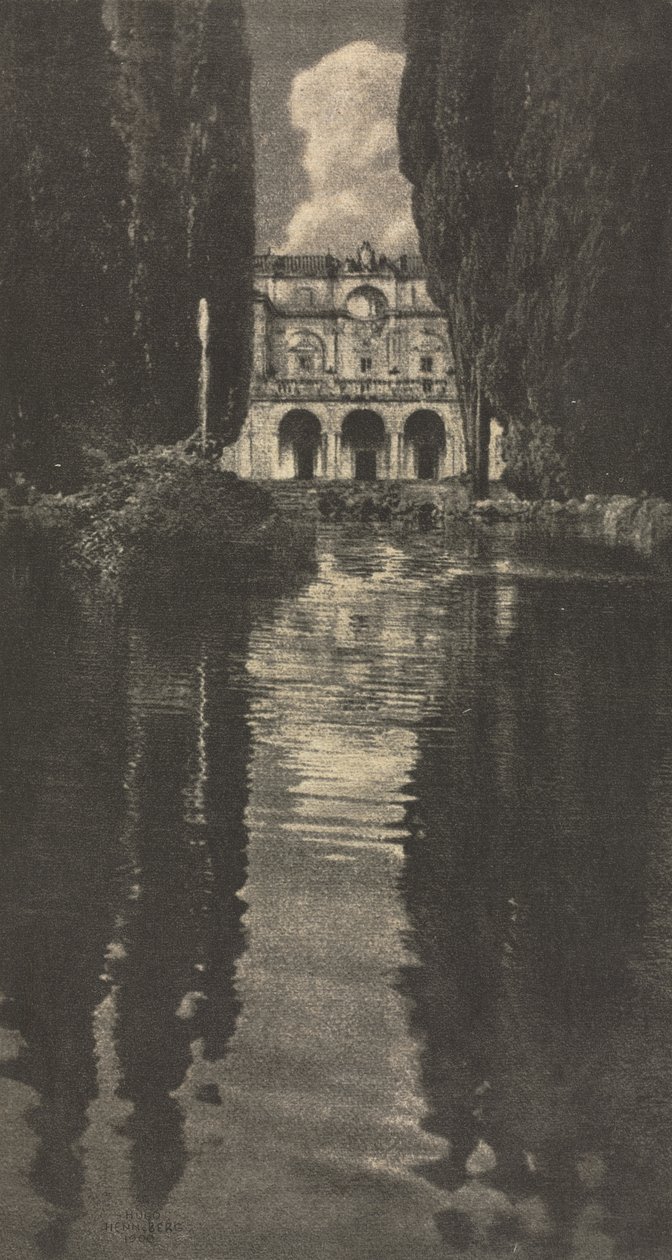 Sala de Trabalho: Villa Falconieri de Hugo Henneberg