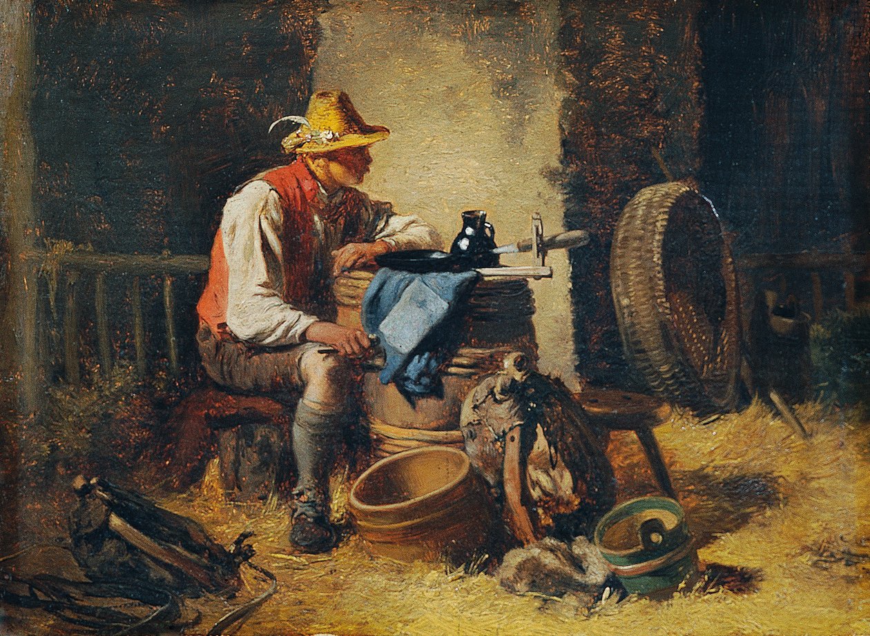 No celeiro de Hugo Kauffmann