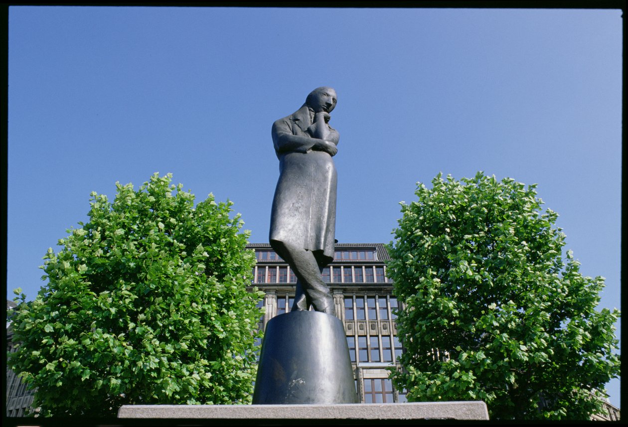 Monumento a Heinrich Heine (1797-1856) 1926-33 (bronze) de Hugo Lederer