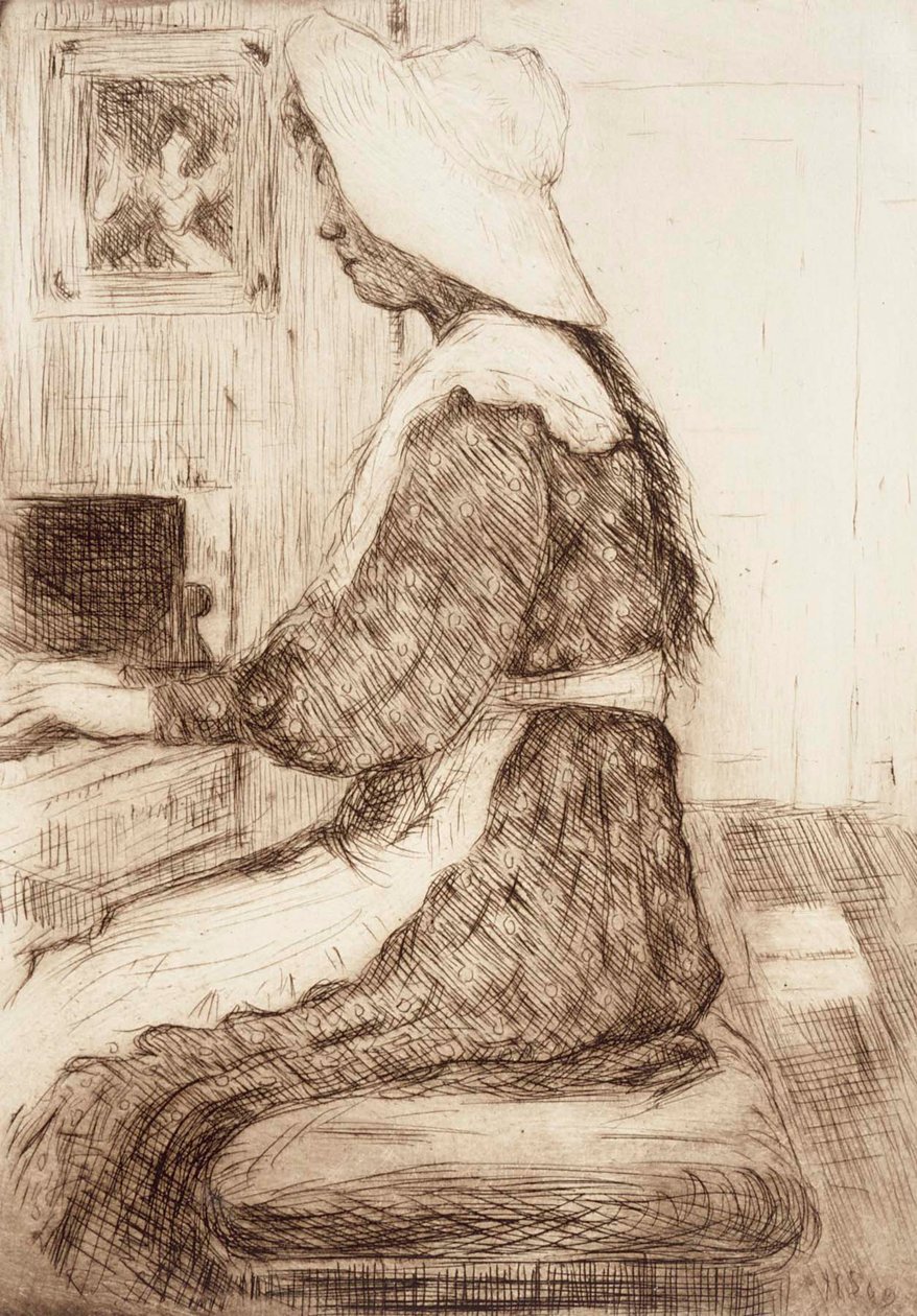 Ao piano de Hugo Simberg