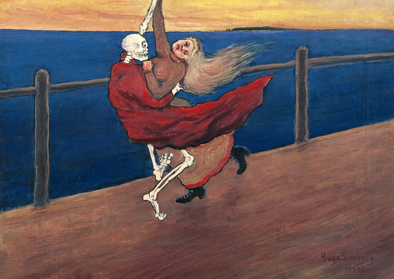 Dança da Morte, 1899 de Hugo Simberg