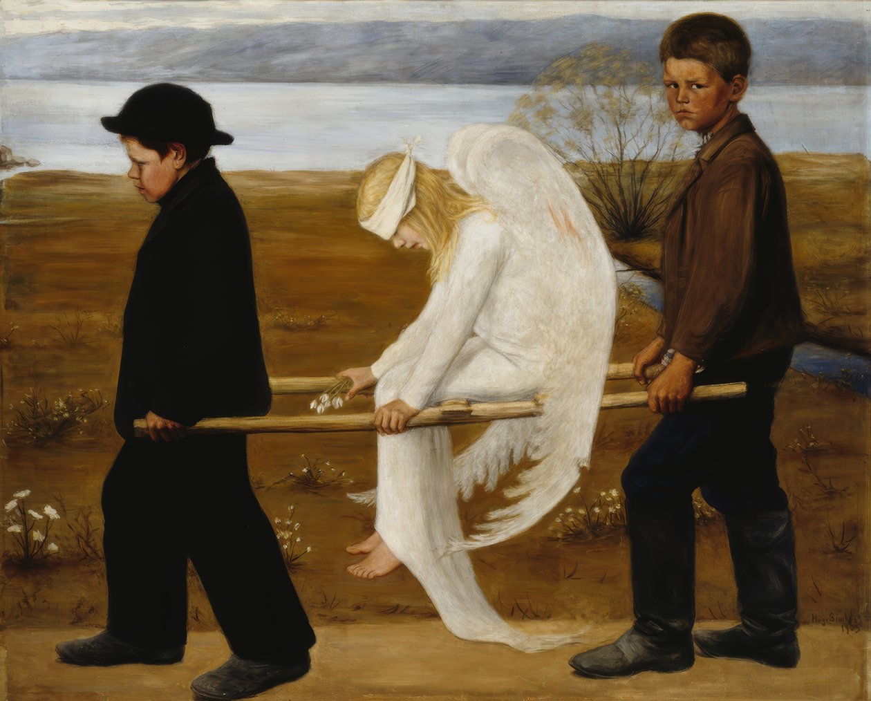 O anjo ferido de Hugo Simberg
