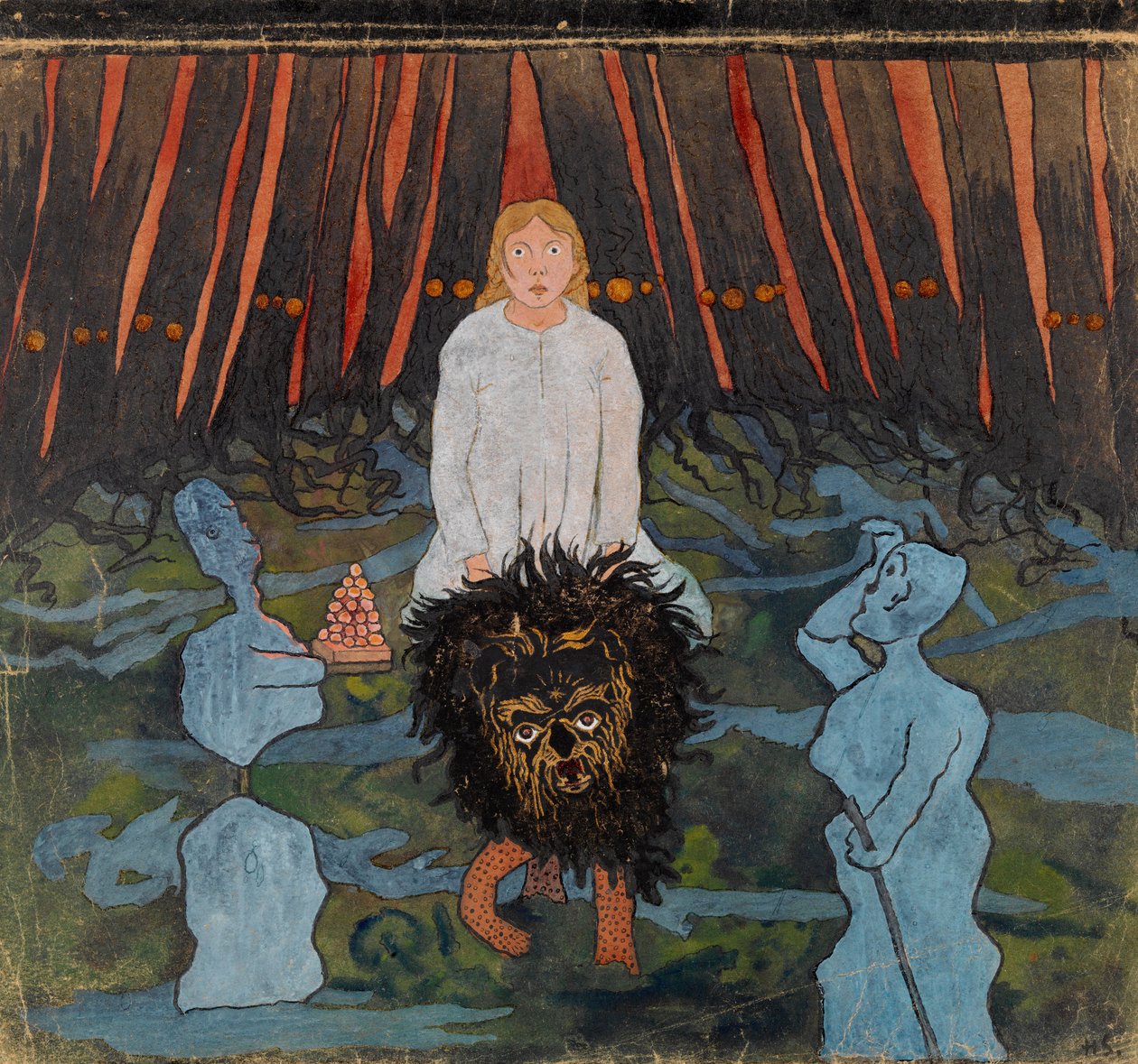 Conto de fadas II de Hugo Simberg